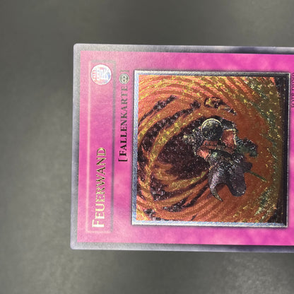 遊戯王　ファイヤー・ウォール/レリーフ/ドイツ語/EU版