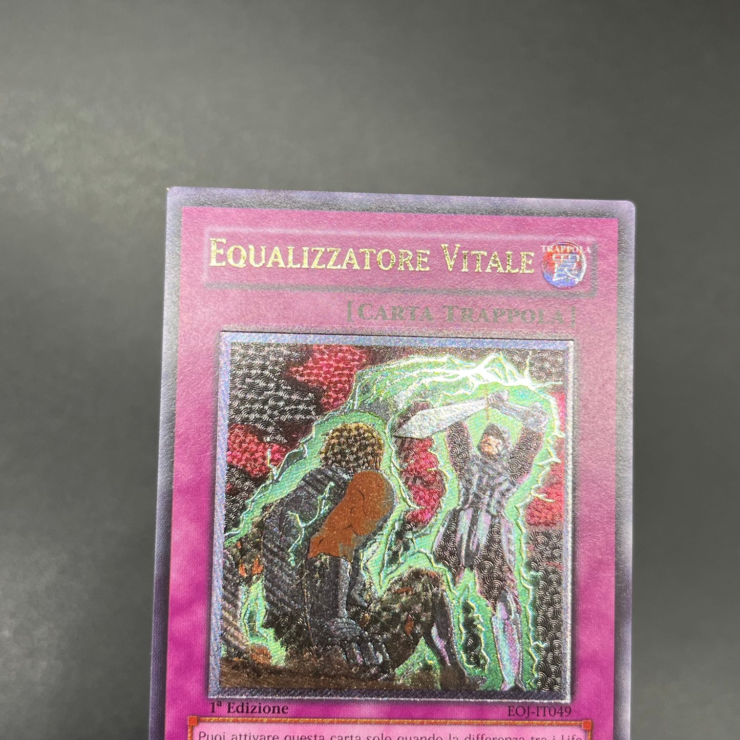 遊戯王　ライフチェンジャー/レリーフ/イタリア/1st/EU版