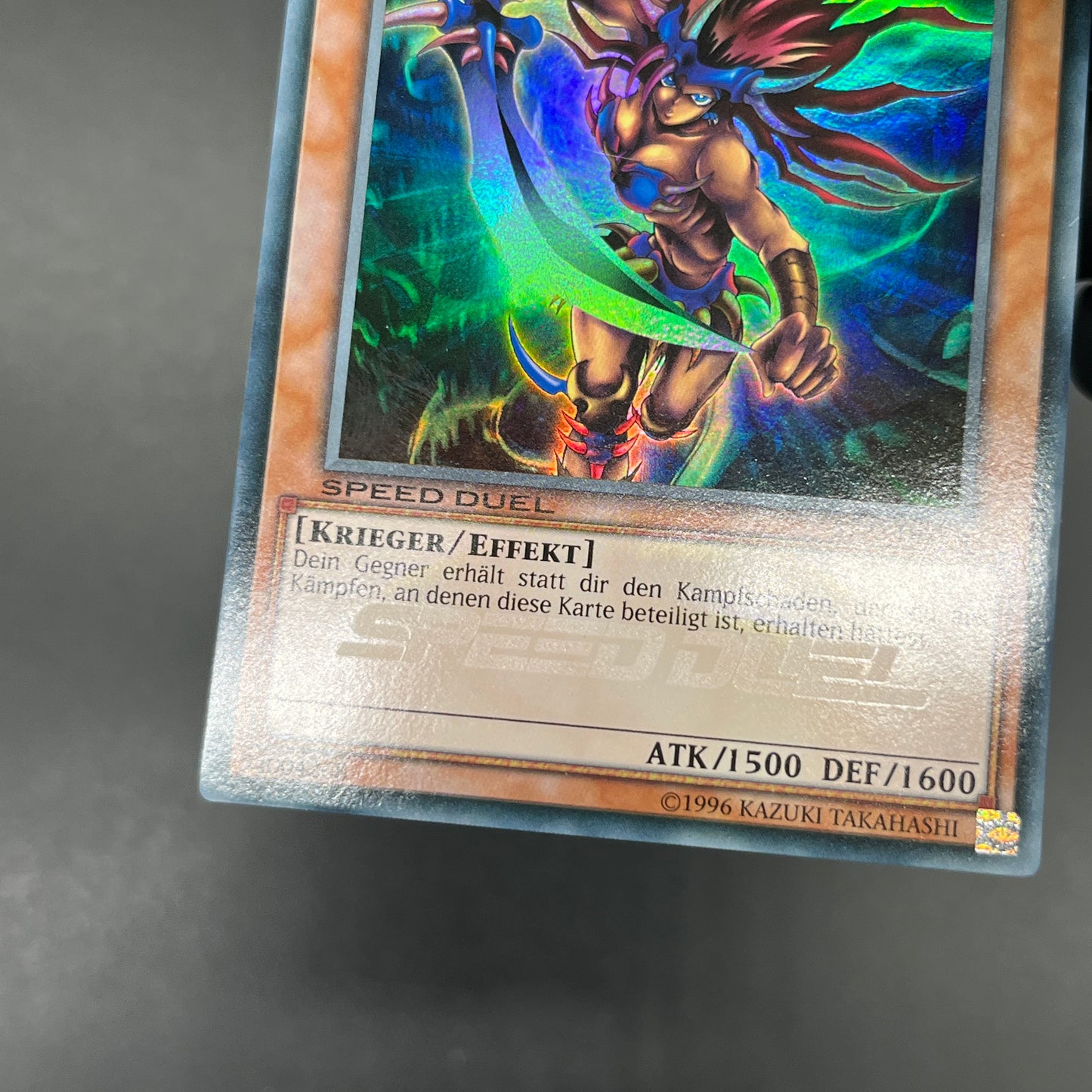 遊戯王　アマゾネスの剣士/ウルトラ/ドイツ語/EU版