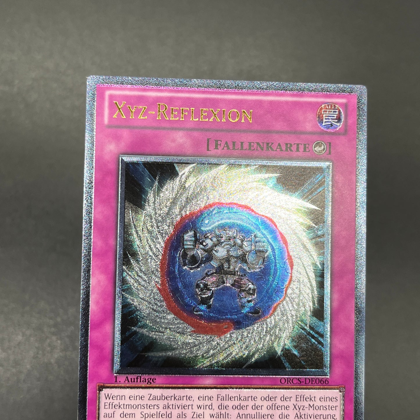 遊戯王　エクシーズ・リフレクト/レリーフ/ドイツ語/1st/EU版