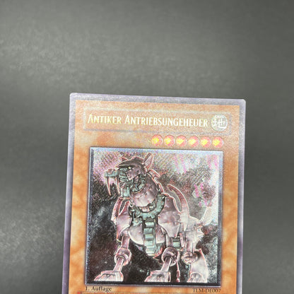 遊戯王　古代の機械獣/レリーフ/ドイツ語/1st/EU版