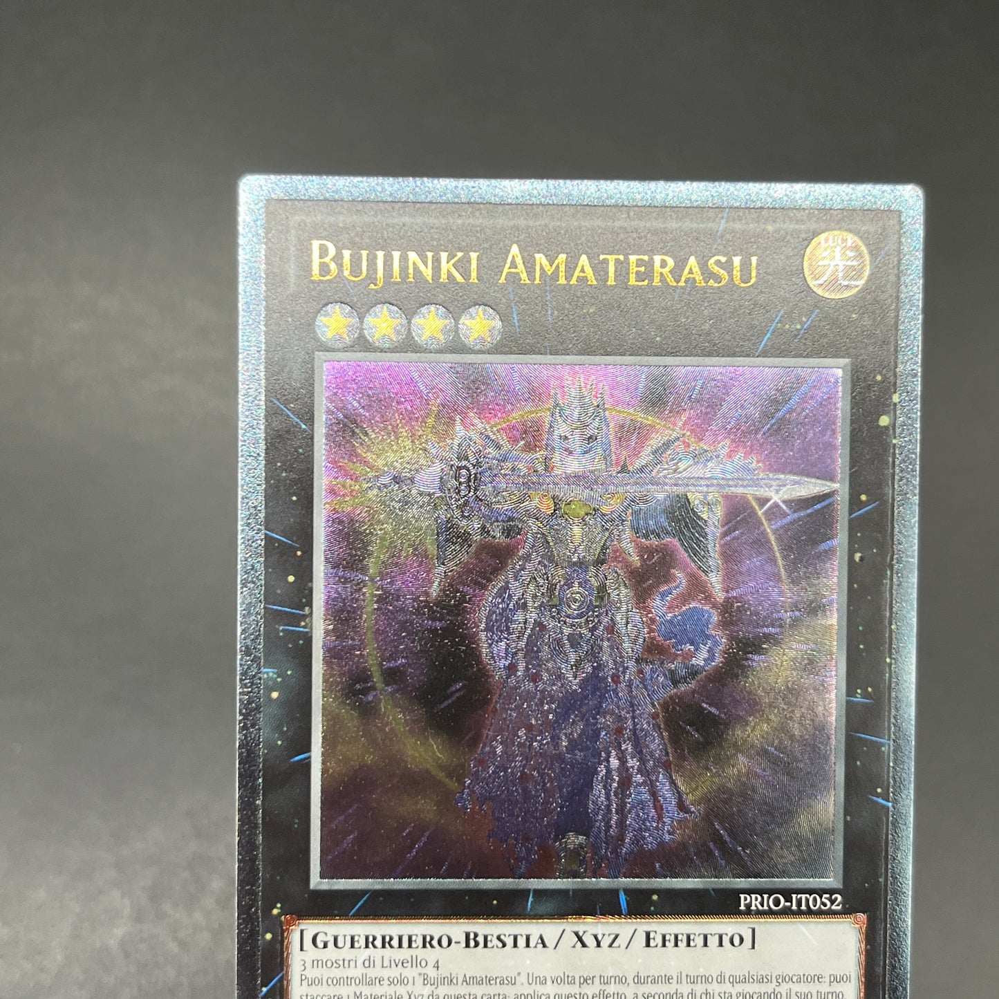 遊戯王　武神帝－アマテラス/レリーフ/イタリア語/EU版