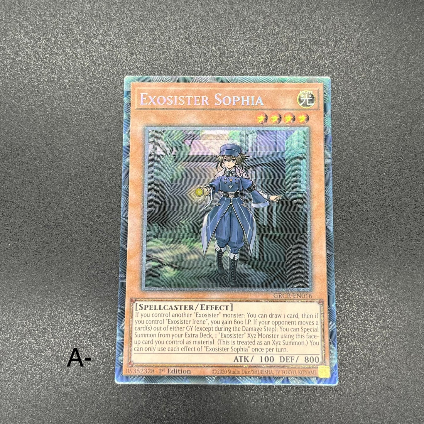 遊戯王　エクソシスター・ソフィア/コレクターズレア/英語/1st/EU版