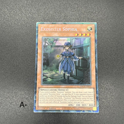 遊戯王　エクソシスター・ソフィア/コレクターズレア/英語/1st/EU版