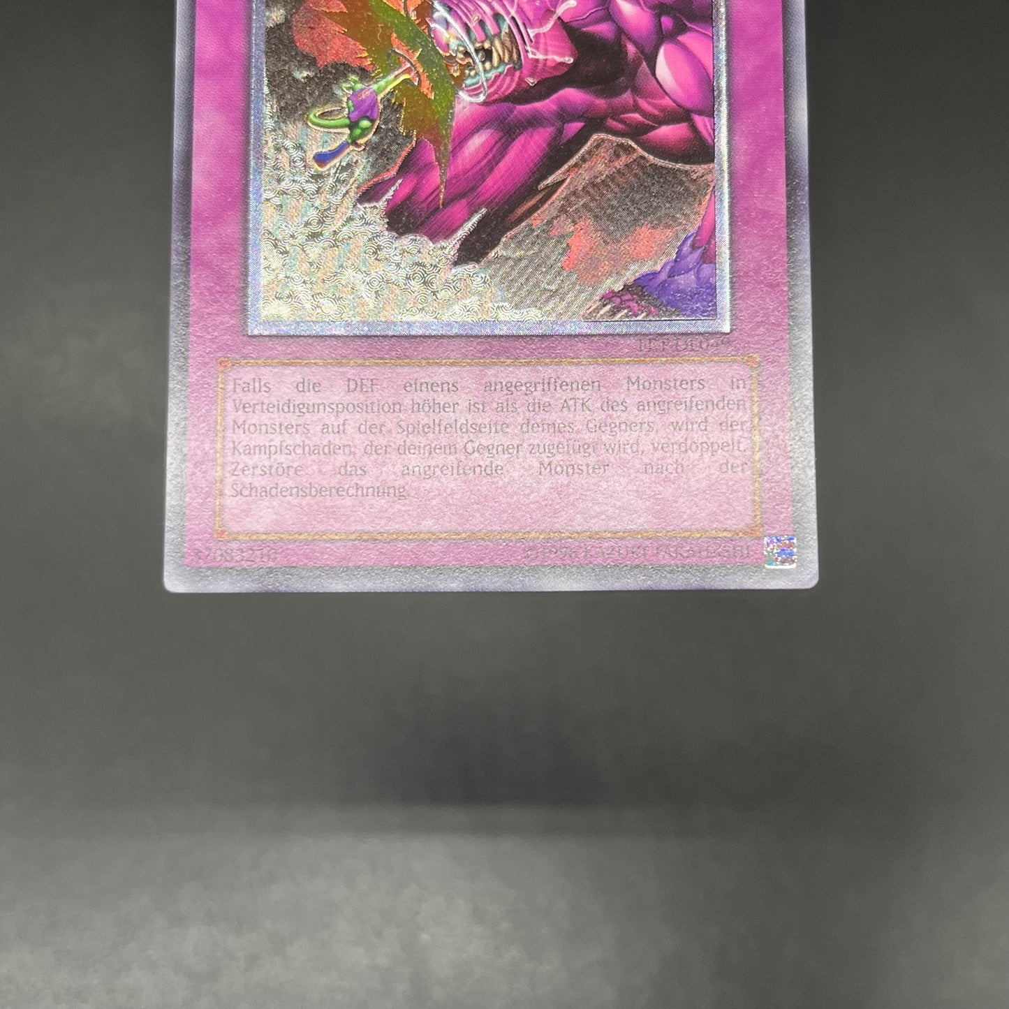 遊戯王　クロスカウンター/レリーフ/ドイツ/EU版