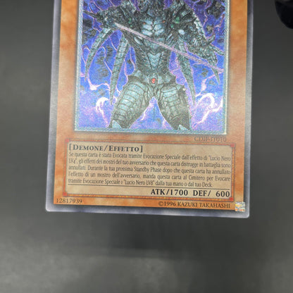 遊戯王　漆黒の魔王 ＬＶ６/レリーフ/イタリア/EU