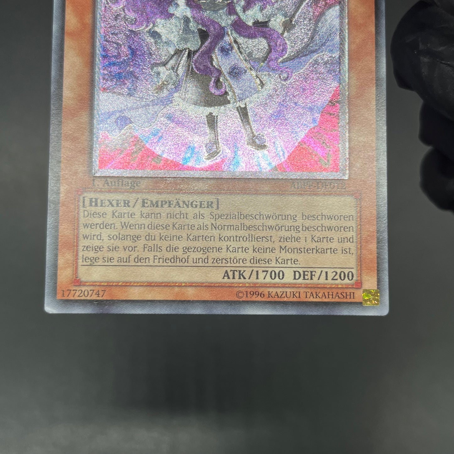 遊戯王　黒薔薇の魔女/レリーフ/ドイツ/1st/EU版