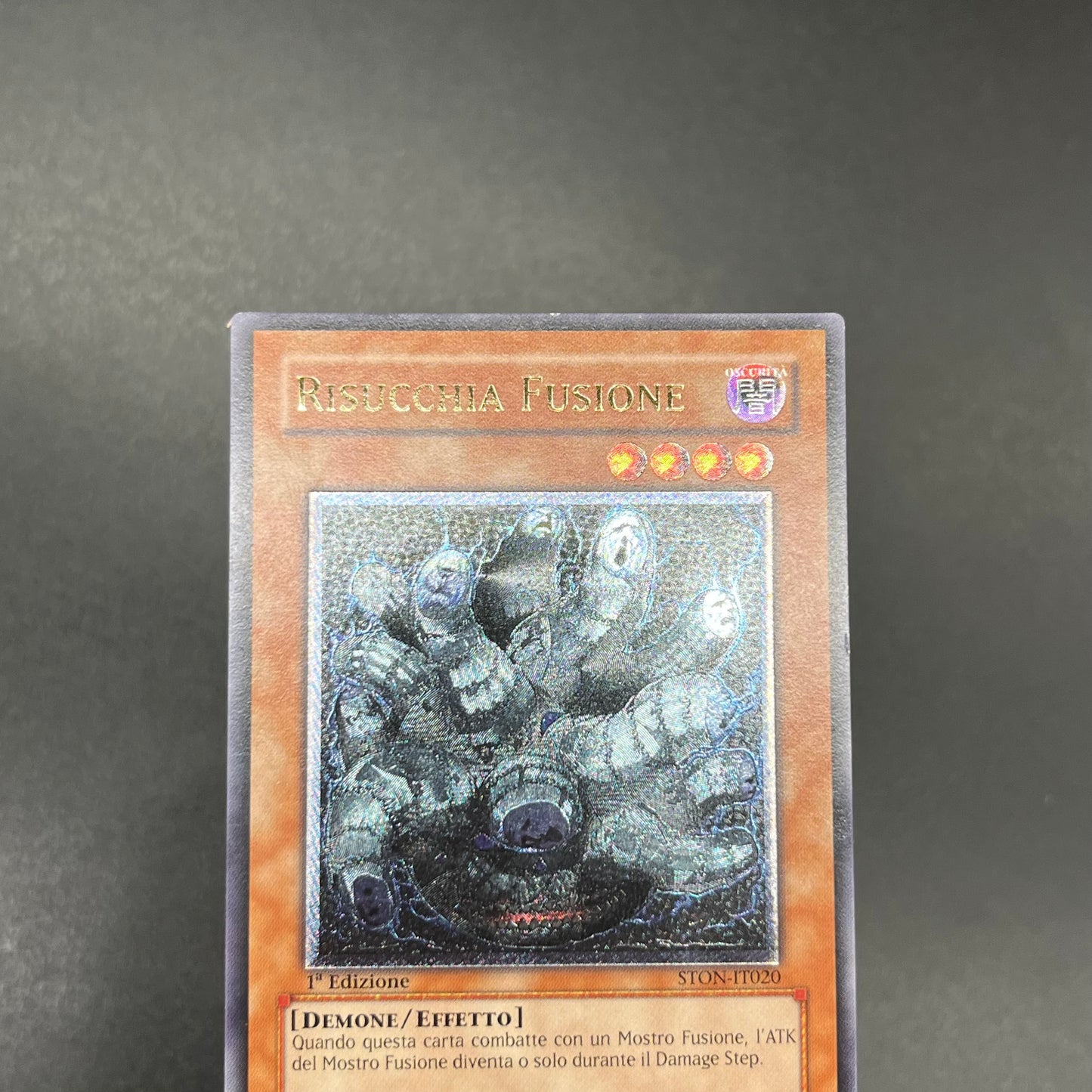 遊戯王　フュージョニストキラー/レリーフ/イタリア語/1st/EU版