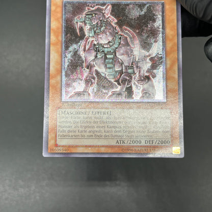 遊戯王　古代の機械獣/レリーフ/ドイツ語/1st/EU版