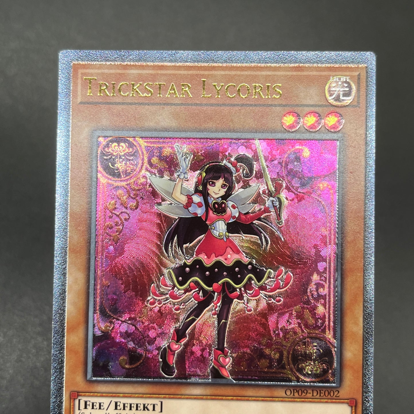 遊戯王　トリックスター・マンジュシカ/レリーフ/ドイツ/EU版