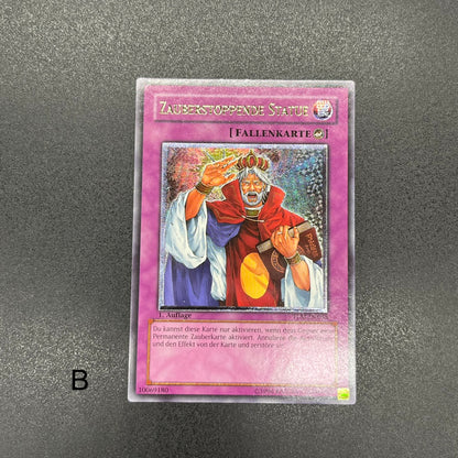 遊戯王　魔力終了宣告/レリーフ/ドイツ語/1st/EU版