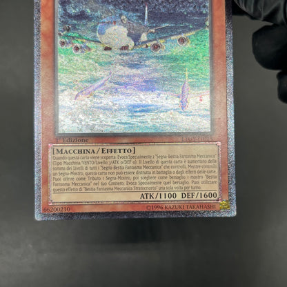 遊戯王　幻獣機ハムストラット/レリーフ/イタリア語/1st/EU版