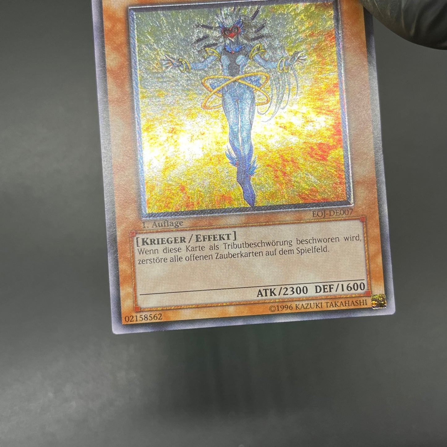 遊戯王　サイバー・プリマ/レリーフ/ドイツ語/1st/EU版