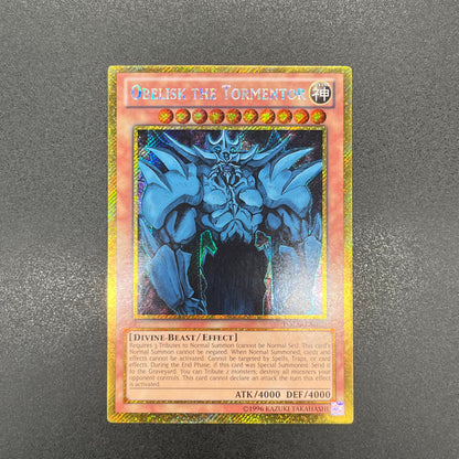 遊戯王　オベリスクの巨神兵/ゴールドシークレット/英語/EU版