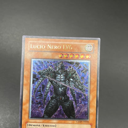 遊戯王　漆黒の魔王 ＬＶ６/レリーフ/イタリア/EU