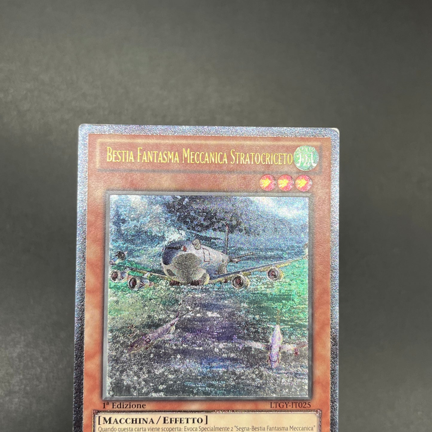 遊戯王　幻獣機ハムストラット/レリーフ/イタリア語/1st/EU版