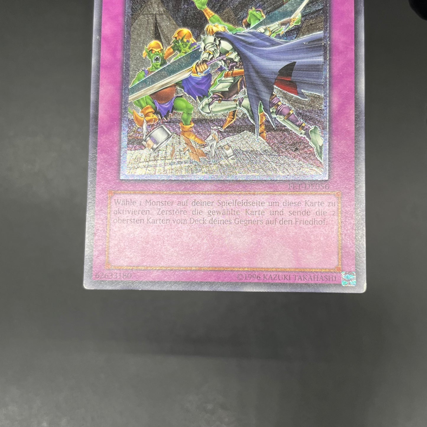 遊戯王　本陣強襲/レリーフ/ドイツ語/EU版