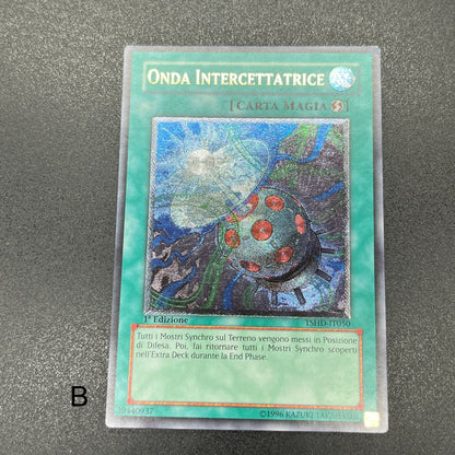 遊戯王　妨害電波/レリーフ/イタリア/1st/EU版