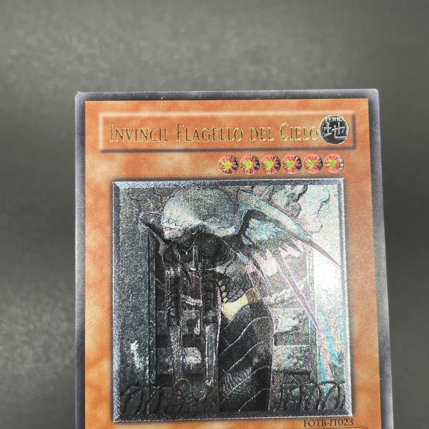 遊戯王　天魔神 インヴィシル/レリーフ/イタリア語/EU版