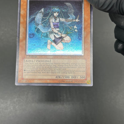 遊戯王　水面のアレサ/レリーフ/ドイツ/1st/EU版