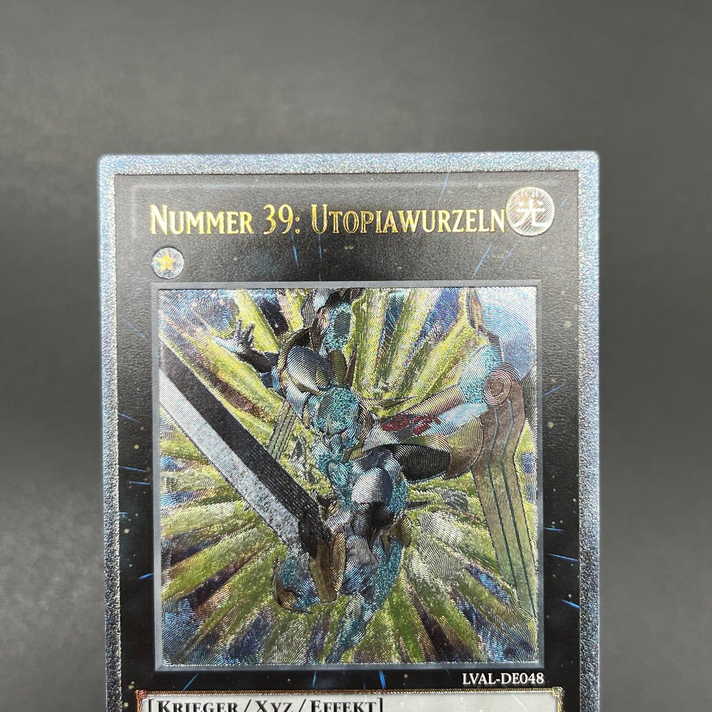 遊戯王　Ｎｏ.３９ 希望皇ホープ・ルーツ/レリーフ/ドイツ語/EU版