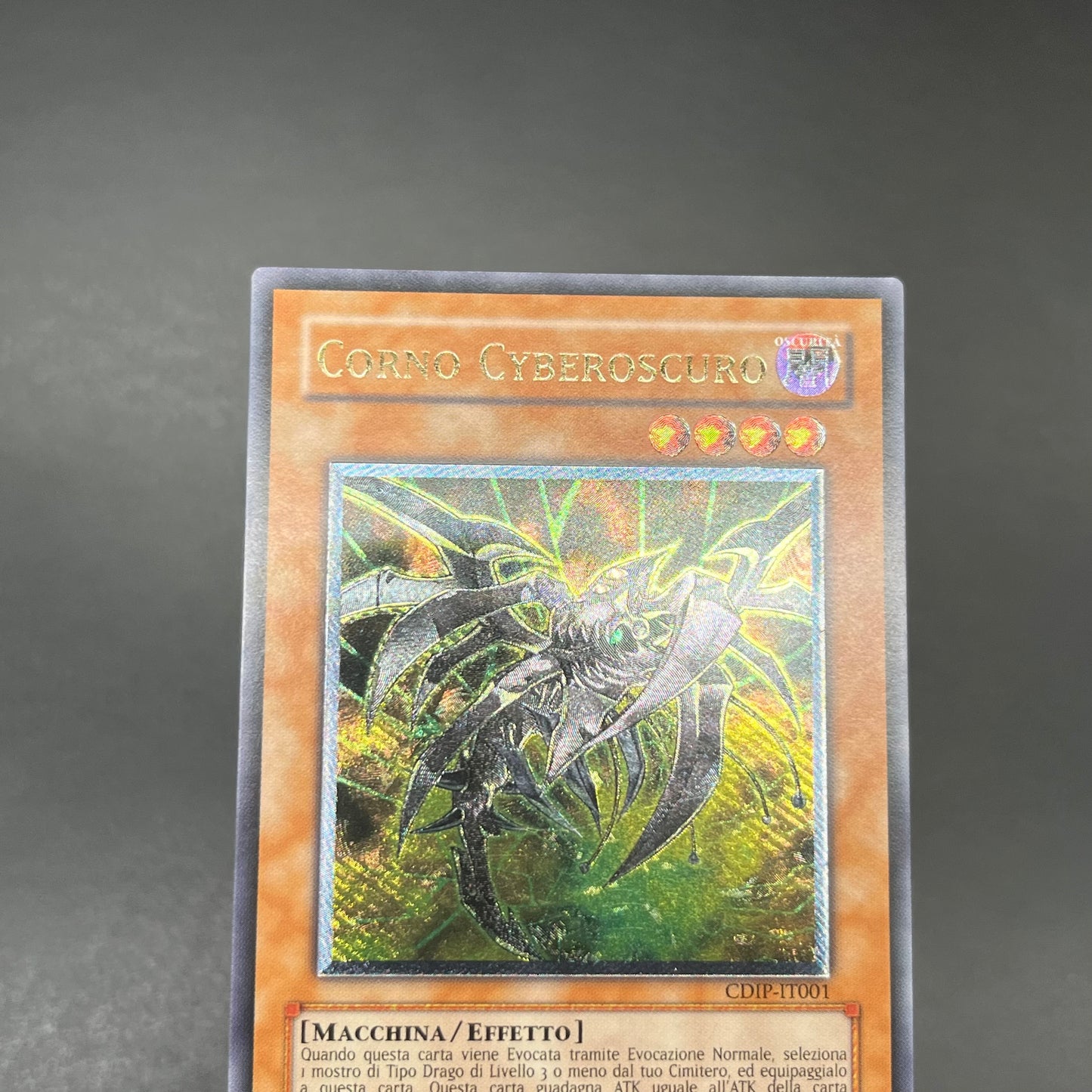 遊戯王　サイバー・ダーク・ホーン/レリーフ/イタリア/EU版