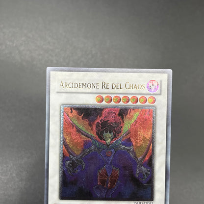 遊戯王　デーモン・カオス・キング/レリーフ/イタリア/EU版