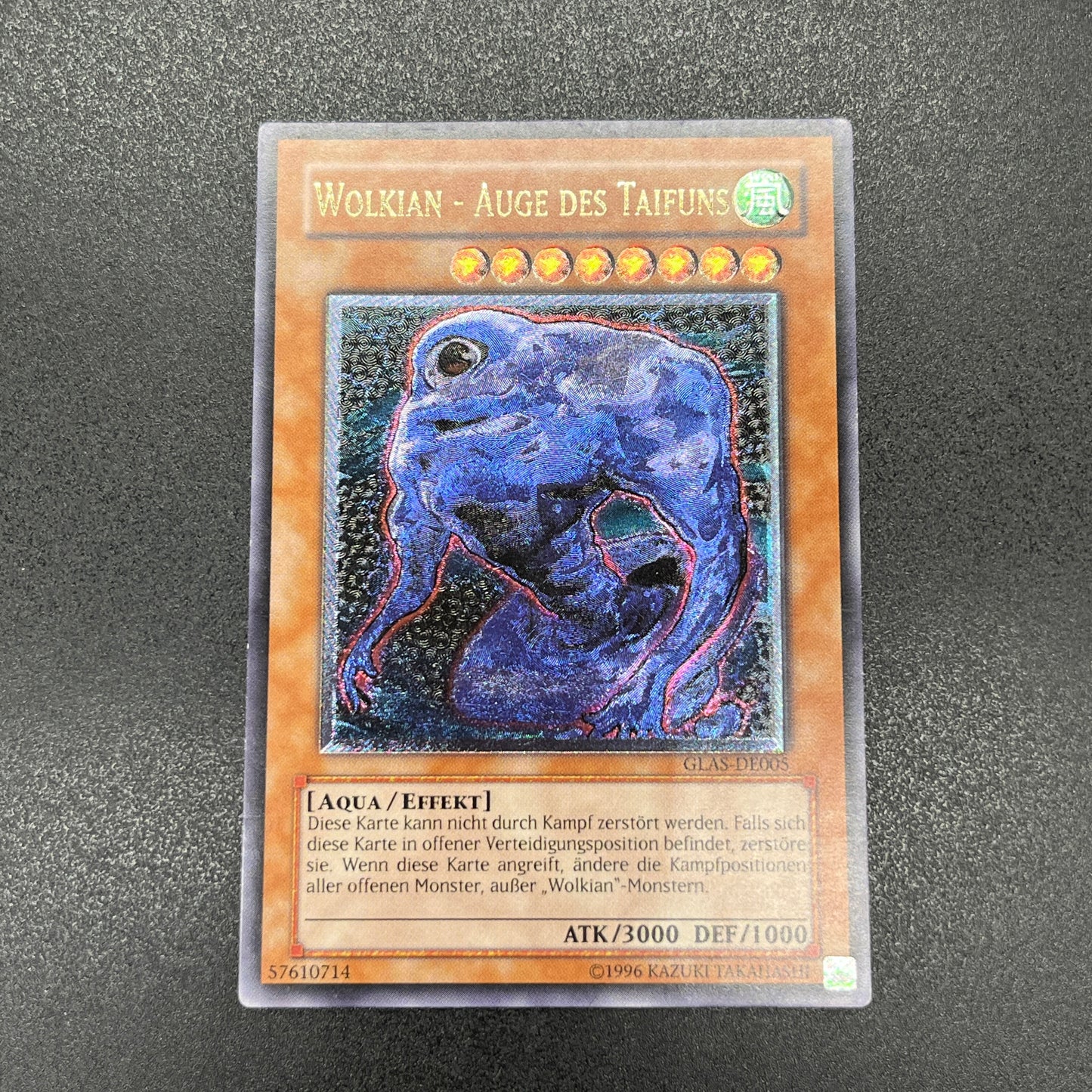 遊戯王　雲魔物－アイ・オブ・ザ・タイフーン/レリーフ/ドイツ/EU版