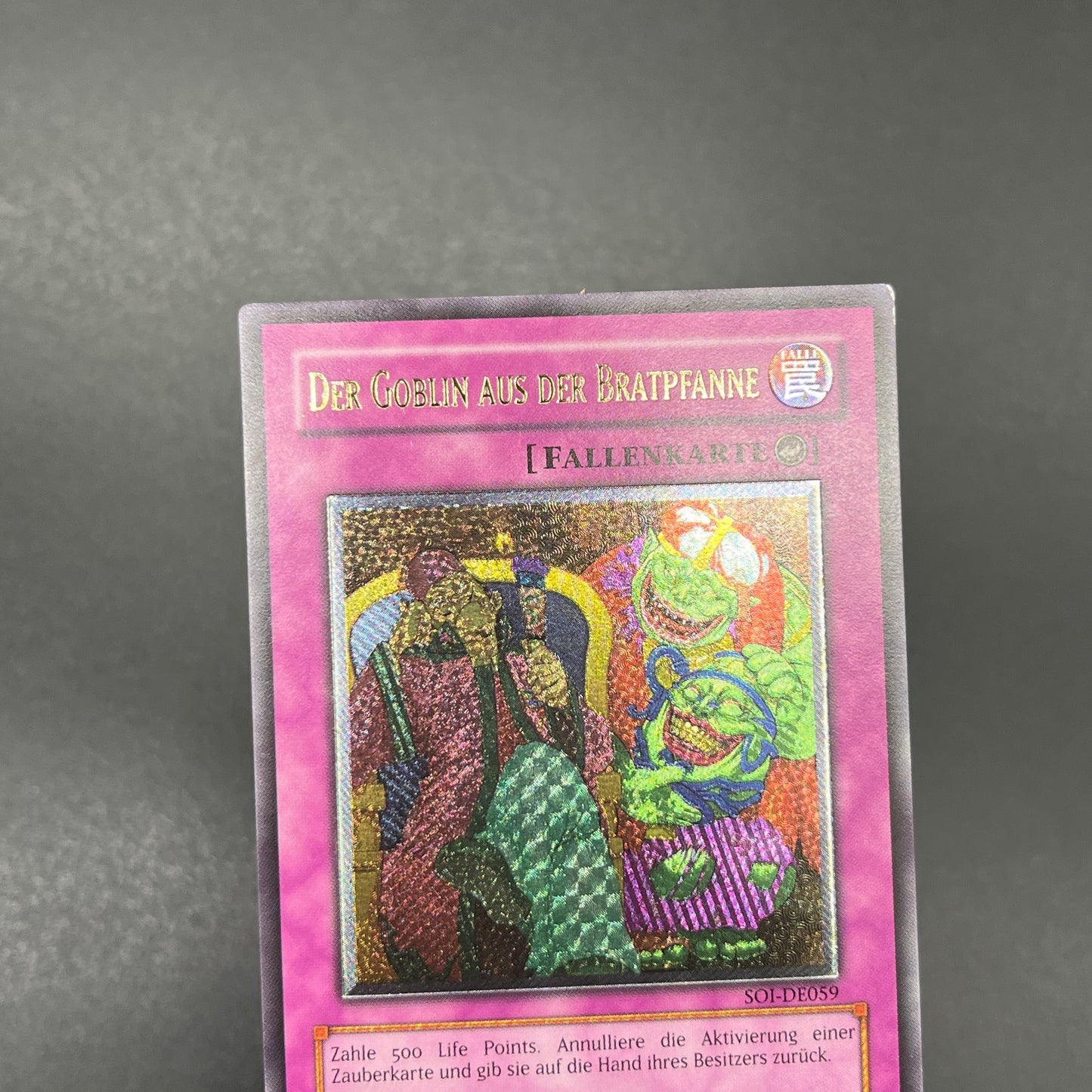 遊戯王　ゴブリンのその場しのぎ/レリーフ/ドイツ/EU版