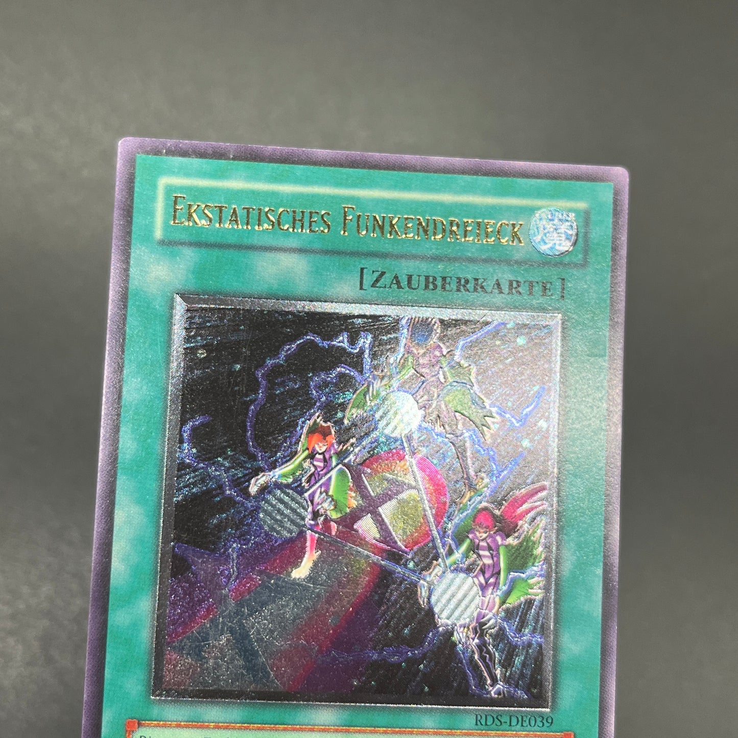 遊戯王　トライアングル・Ｘ・スパーク/レリーフ/ドイツ語/EU版