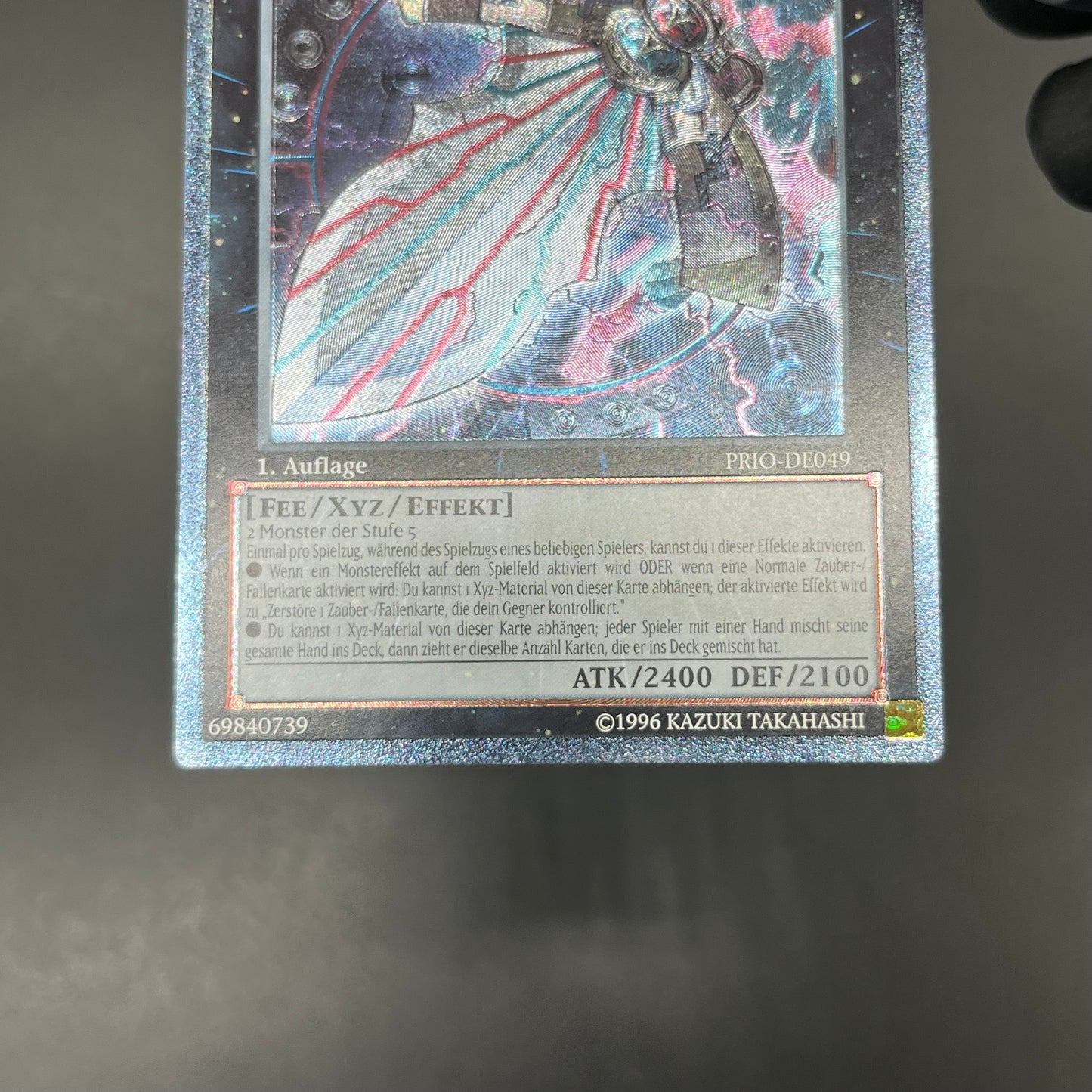 遊戯王　アーティファクト－デュランダル/レリーフ/ドイツ語/1st/EU版