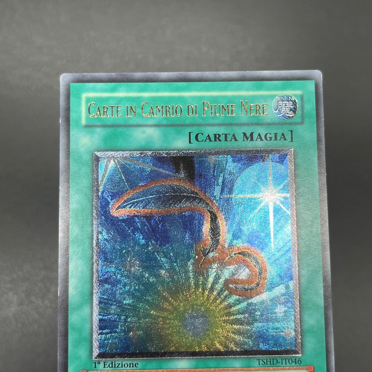 遊戯王　黒羽の宝札/レリーフ/イタリア語/1st/EU版