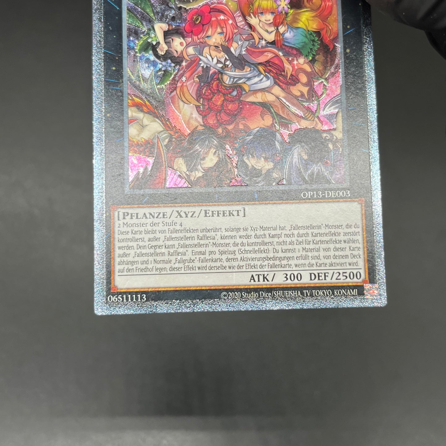 遊戯王　フレシアの蟲惑魔/レリーフ/ドイツ/EU版