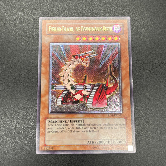 遊戯王　可変機獣 ガンナードラゴン/レリーフ/ドイツ語/EU版