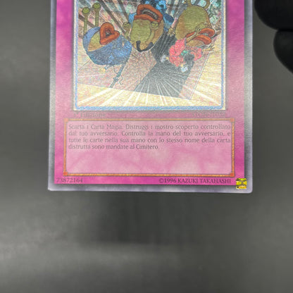 遊戯王　お家おとりつぶし/レリーフ/イタリア/1st/EU版