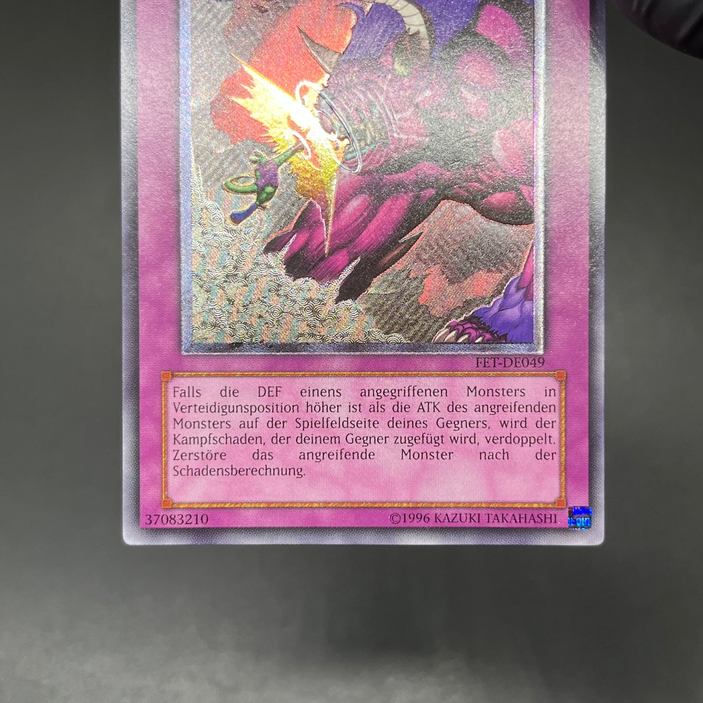 遊戯王　クロスカウンター/レリーフ/ドイツ/EU版