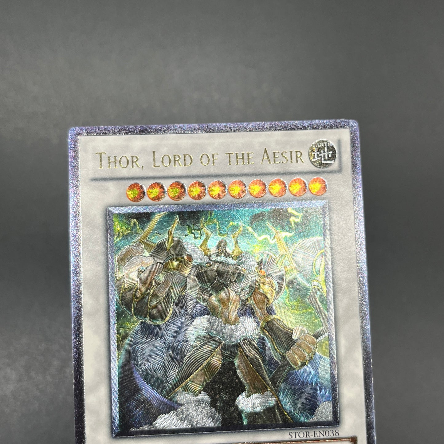 遊戯王　極神皇トール/レリーフ/北米