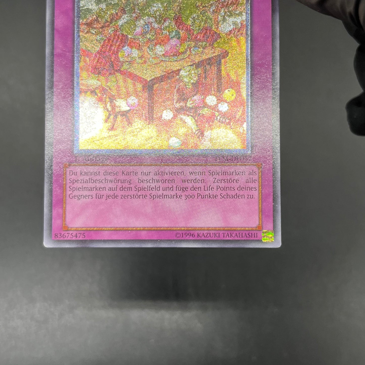 遊戯王　トークン謝肉祭/レリーフ/ドイツ語/1st/EU版