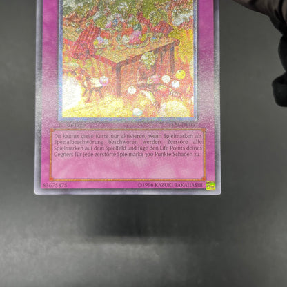 遊戯王　トークン謝肉祭/レリーフ/ドイツ語/1st/EU版