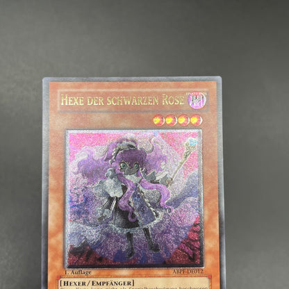 遊戯王　黒薔薇の魔女/レリーフ/ドイツ/1st/EU版