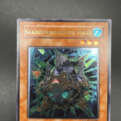 遊戯王　剣闘獣トラケス/レリーフ/ドイツ語/EU版