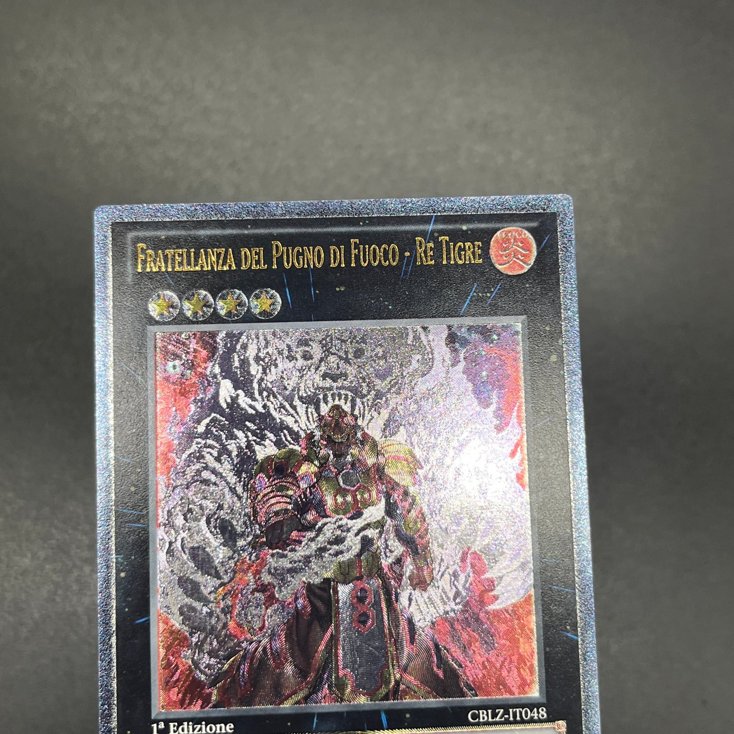 遊戯王　魁炎星王－ソウコ/レリーフ/イタリア語/1st/EU版