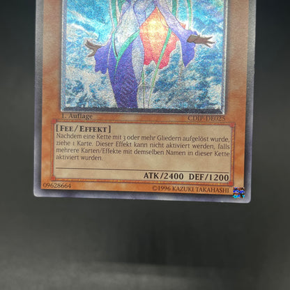 遊戯王　地母神アイリス/レリーフ/ドイツ語/1st/EU版