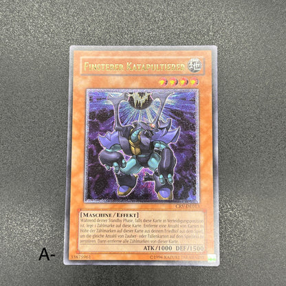 遊戯王　ダーク・カタパルター/レリーフ/ドイツ語/EU版