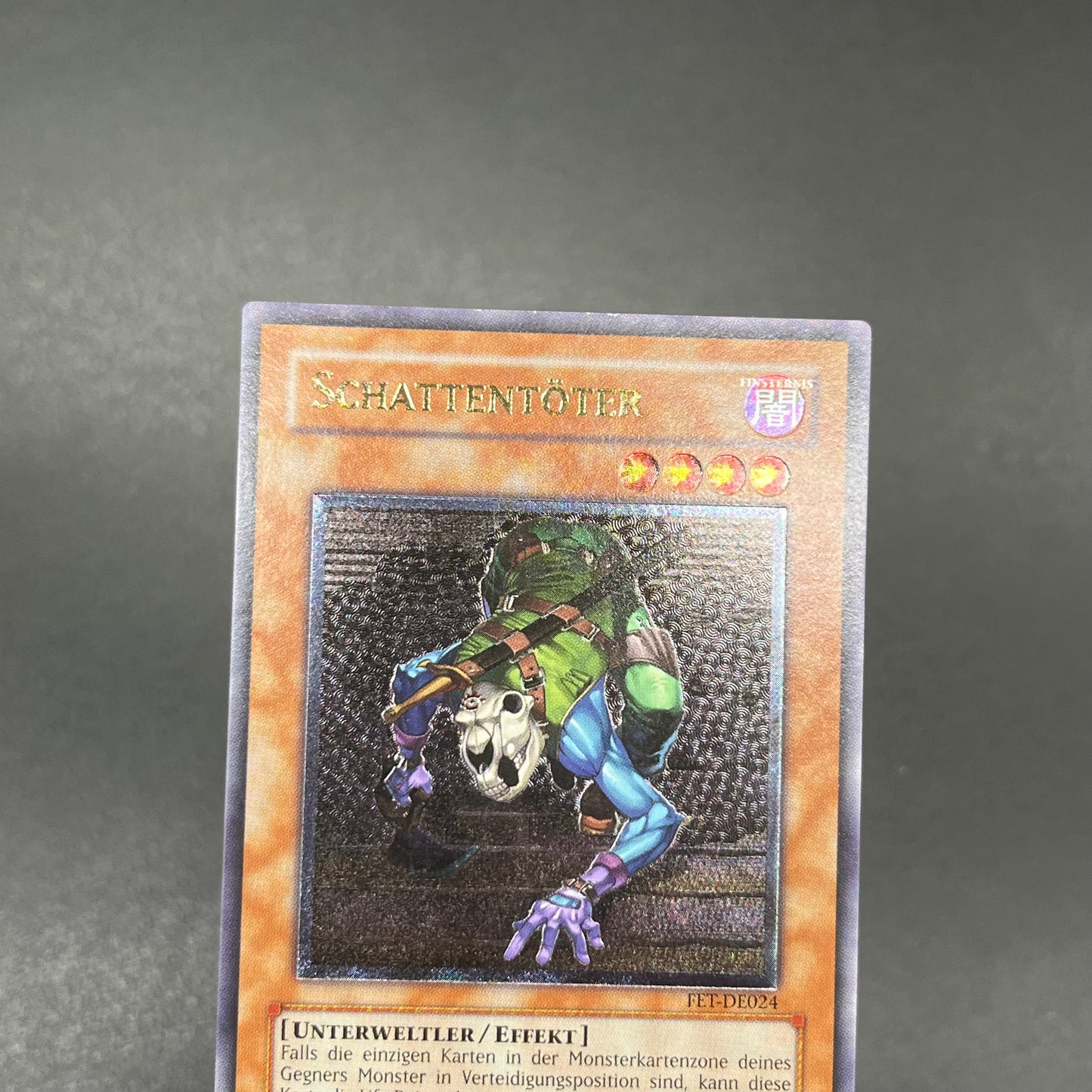 遊戯王　闇の住人 シャドウキラー/レリーフ/ドイツ/EU版