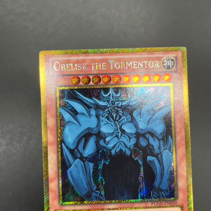 遊戯王　オベリスクの巨神兵/ゴールドシークレット/英語/EU版