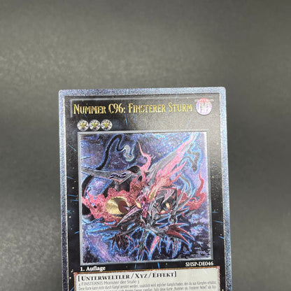 遊戯王　ＣＮｏ.９６ ブラック・ストーム/レリーフ/ドイツ/1st/EU版
