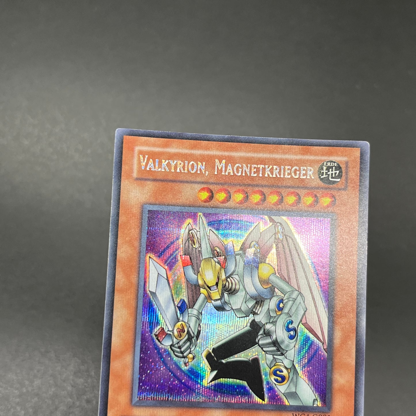 遊戯王　磁石の戦士マグネット・バルキリオン/シークレット/ドイツ語