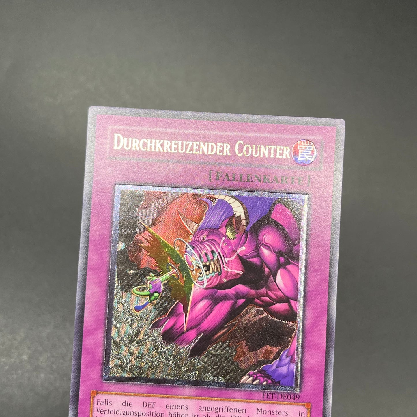 遊戯王　クロスカウンター/レリーフ/ドイツ/EU版