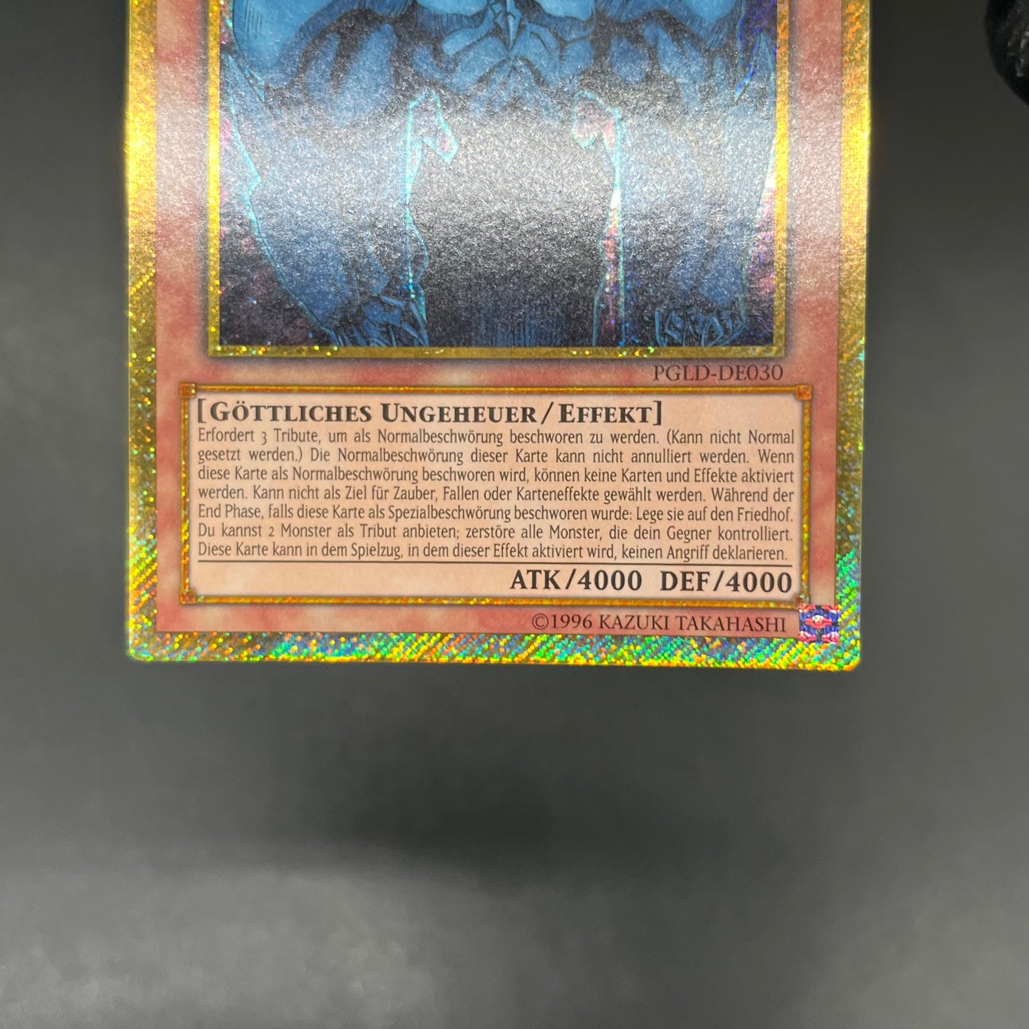 遊戯王　オベリスクの巨神兵/ゴルシク/ドイツ語/EU版